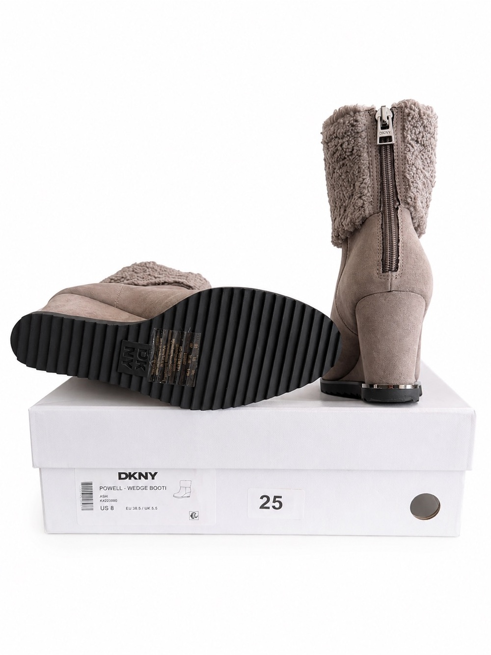 DKNY Powell Wedge Bootie New! - Picture 8 of 14